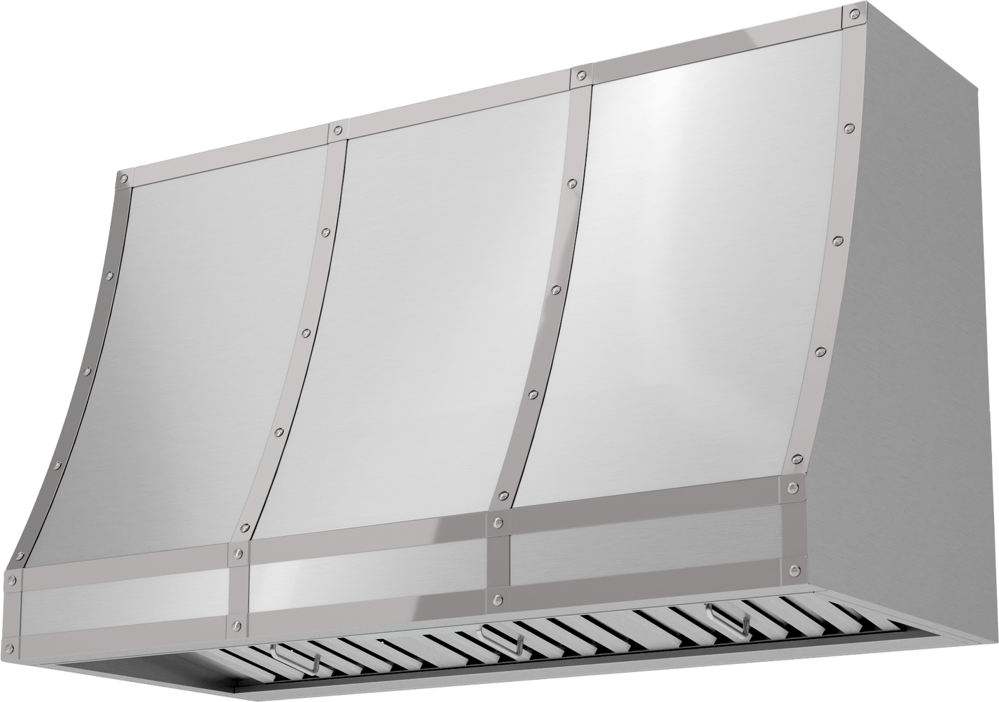 Zephyr CHFT48ASX Forte Wall Custom Hood, 48In, Ss, Body Only Insert Sold Separately