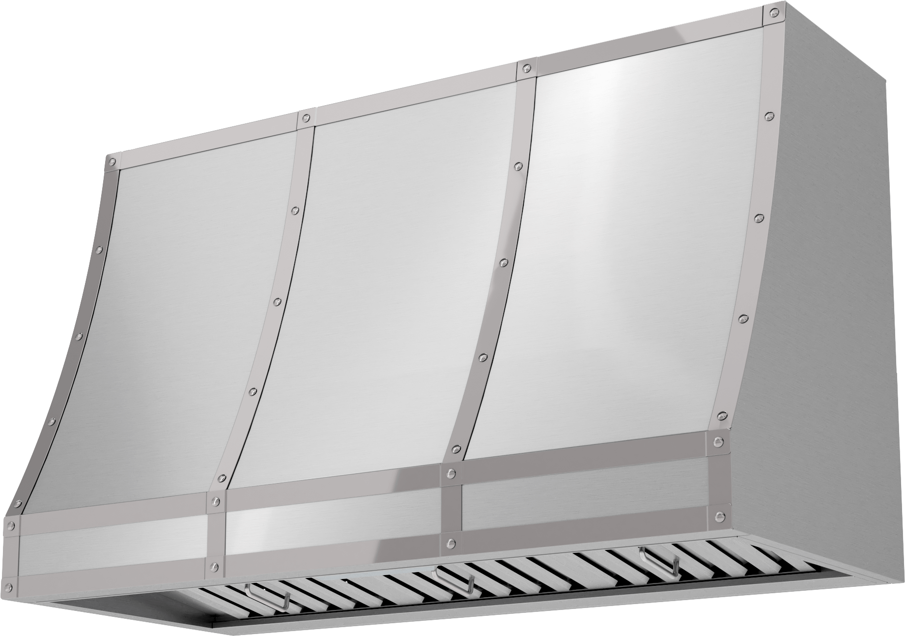 Zephyr CHFT48ASX Forte Wall Custom Hood, 48In, Ss, Body Only Insert Sold Separately