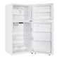 Verona VEFTF3018RWH Verona Veftf3018Rwh 30 Inch Top Freezer Refrigerator With 18.1 Cu. Ft. Total Capacity, Led Lighting, Reversible Doors, Gallon Door Storage, Recessed Handle, Energy Star (White)