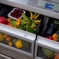 Thermador T48BT122NS Freedom®, Built-In French Door Bottom Freezer, Stainless Steel