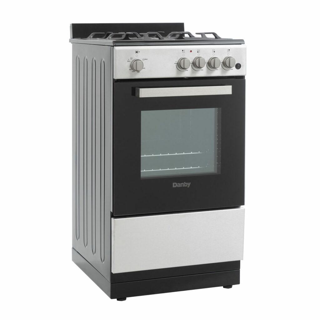 Danby DR20V1BSSGLP Danby 20 Wide Gas Range In Stainless Steel