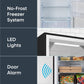 Element Appliance EXUF14CEES Element 14.0 Cu. Ft. Upright Convertible Freezer/Refrigerator - Stainless Steel, Energy Star (Exuf14Cees)