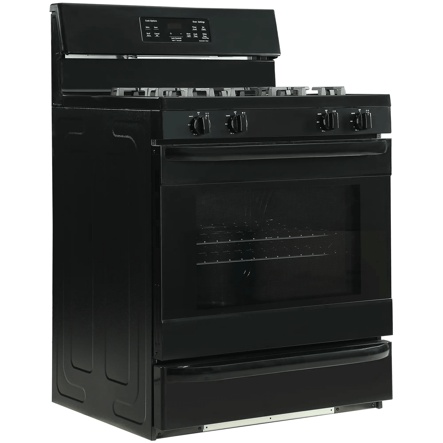 Element Appliance EGR34MCCB Element 5.2 Cu. Ft. 30 Gas Range - Black (Egr34Mccb)