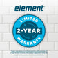 Element Appliance ENTW3925EW Element 3.9 Cu. Ft. Top Load Washer With Agitator - White (Entw3925Ew)