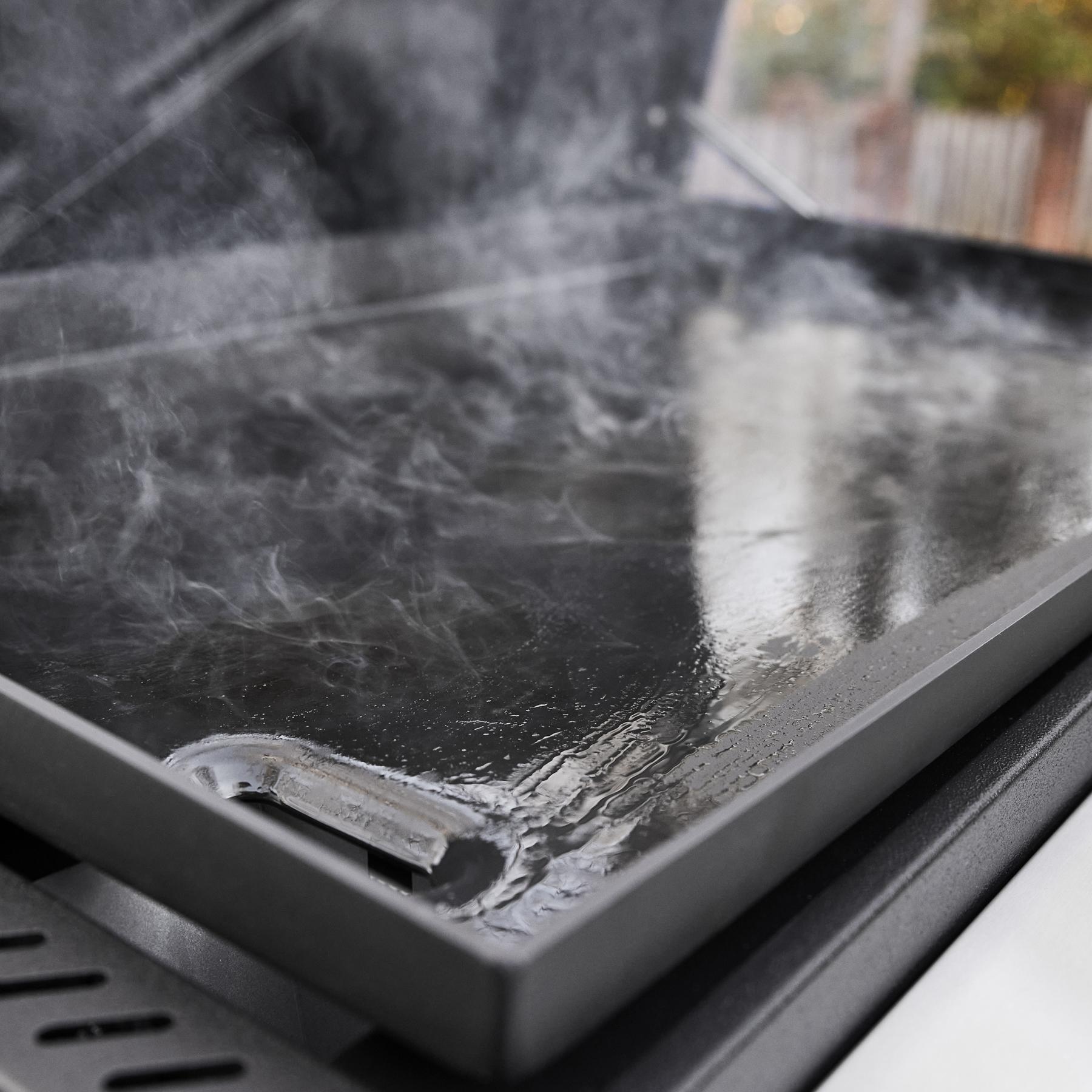 Weber 1501350 Slate® 36" Rust-Resistant Griddle (Natural Gas) - Black