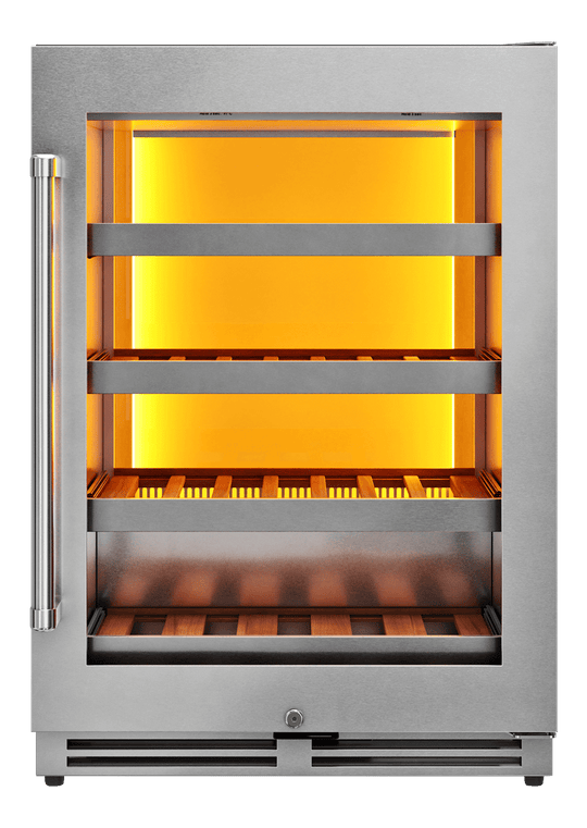 Thor Kitchen TWC24UL Thor Kitchen 24-Inch Single Zone Wine Cooler, 45 Wine Bottle Capacity - Model Twc24Ul