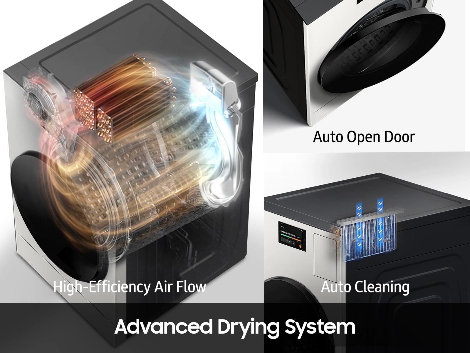 Samsung WD53DBA900HY Bespoke Ai All-In-One Ventless Combo Ai Home 7" Lcd Display Ai Optiwash™ And Dry 5.3 Cu.Ft.