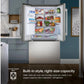 Lg LF24Z6330S 24 Cu. Ft. Counter-Depth Max™ With Zero Clearance™ 3-Door French Door Refrigerator