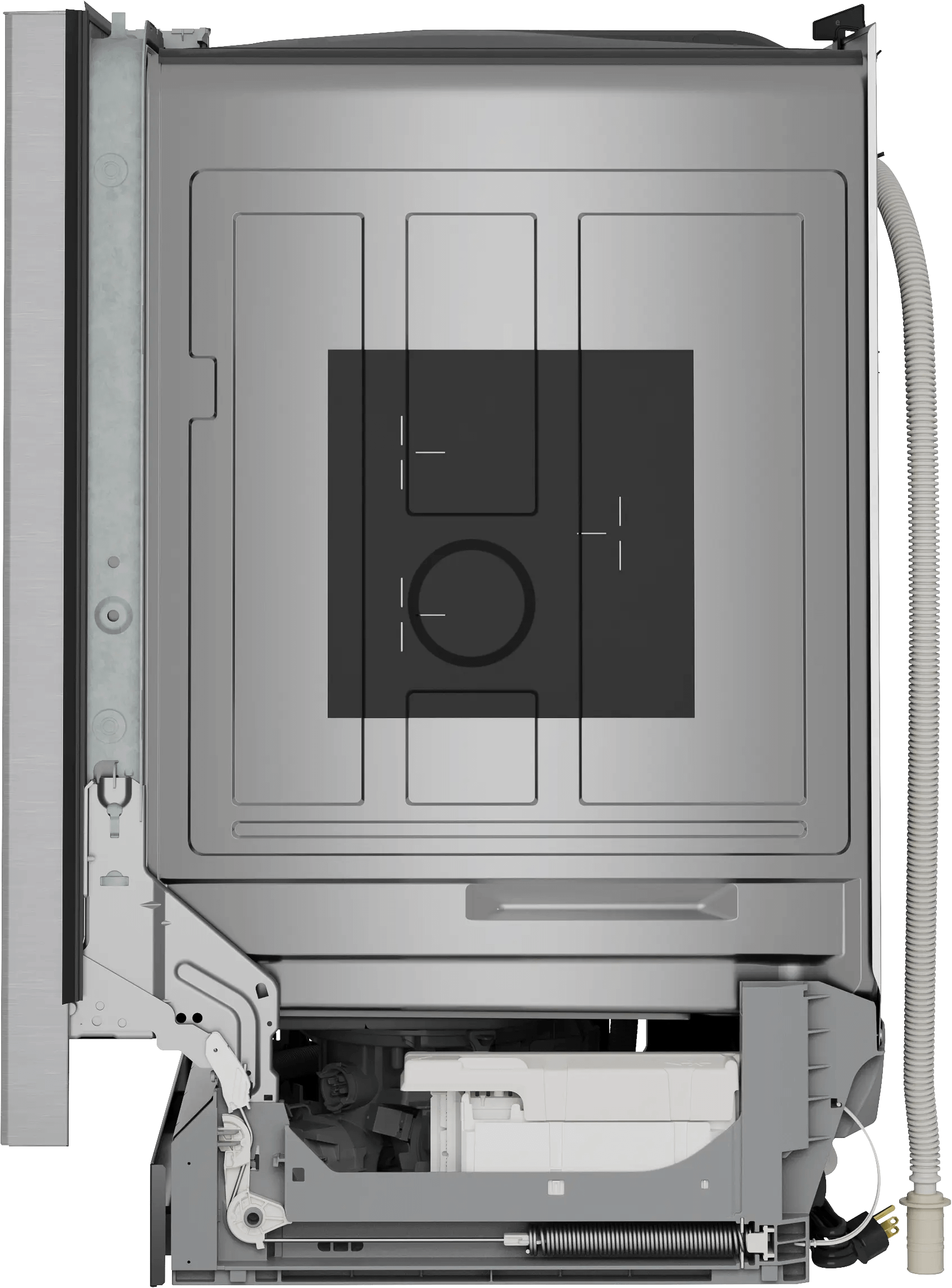 Bosch SHE43DM5N 300 Recessed Handle, 48 Dba, Standard 3Rd Rack, Puredry - Ss