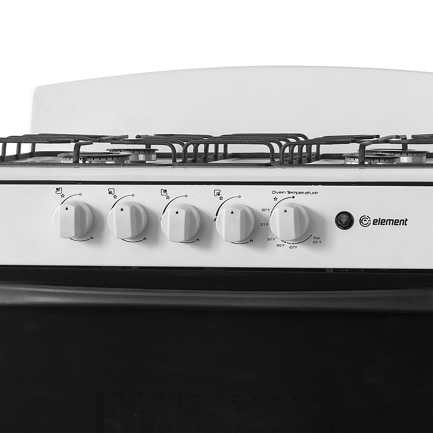 Element Appliance EEGR3A4MCCW Element Electronics 4.0 Cu. Ft. 30", 4-Burner Gas Range (Eegr3A4Mccw)
