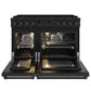Thor Kitchen ARG48B 48 Inch Contemporary Professional Gas Range In Black