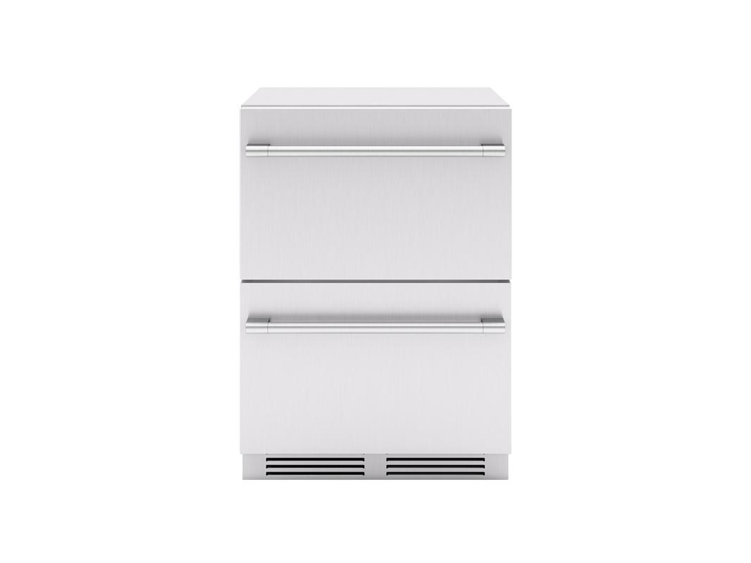 Zephyr PRRD24C2ASOD 24" Outdoor Dual Zone Refrigerator Drawers