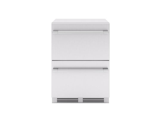 Zephyr PRRD24C2ASOD 24" Outdoor Dual Zone Refrigerator Drawers