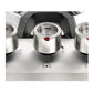 Ilve UHCPMT125FSSLP Ilve Uhcpmt125Fsslp Panoramagic 48 Inch Built-In Gas Cooktop With Total Black Brass Burners, In Stainless Steel (6 Sealed Burners + Left Griddle, Liquid Propane)