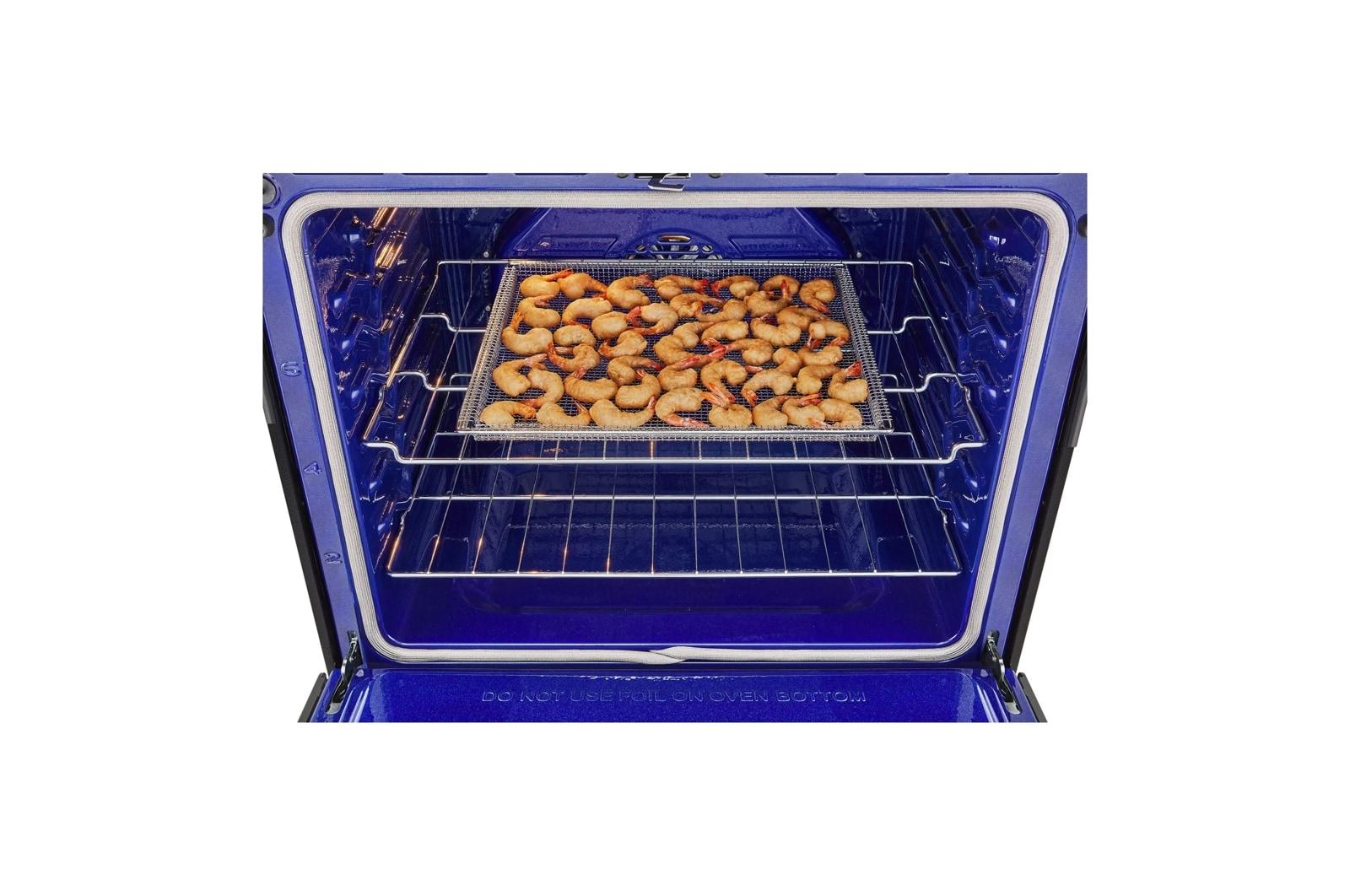 Lg LSGL6335Z 6.3 Cu Ft. Smart Gas Slide-In Range With Probake Convection® Instaview®, And Air Fry