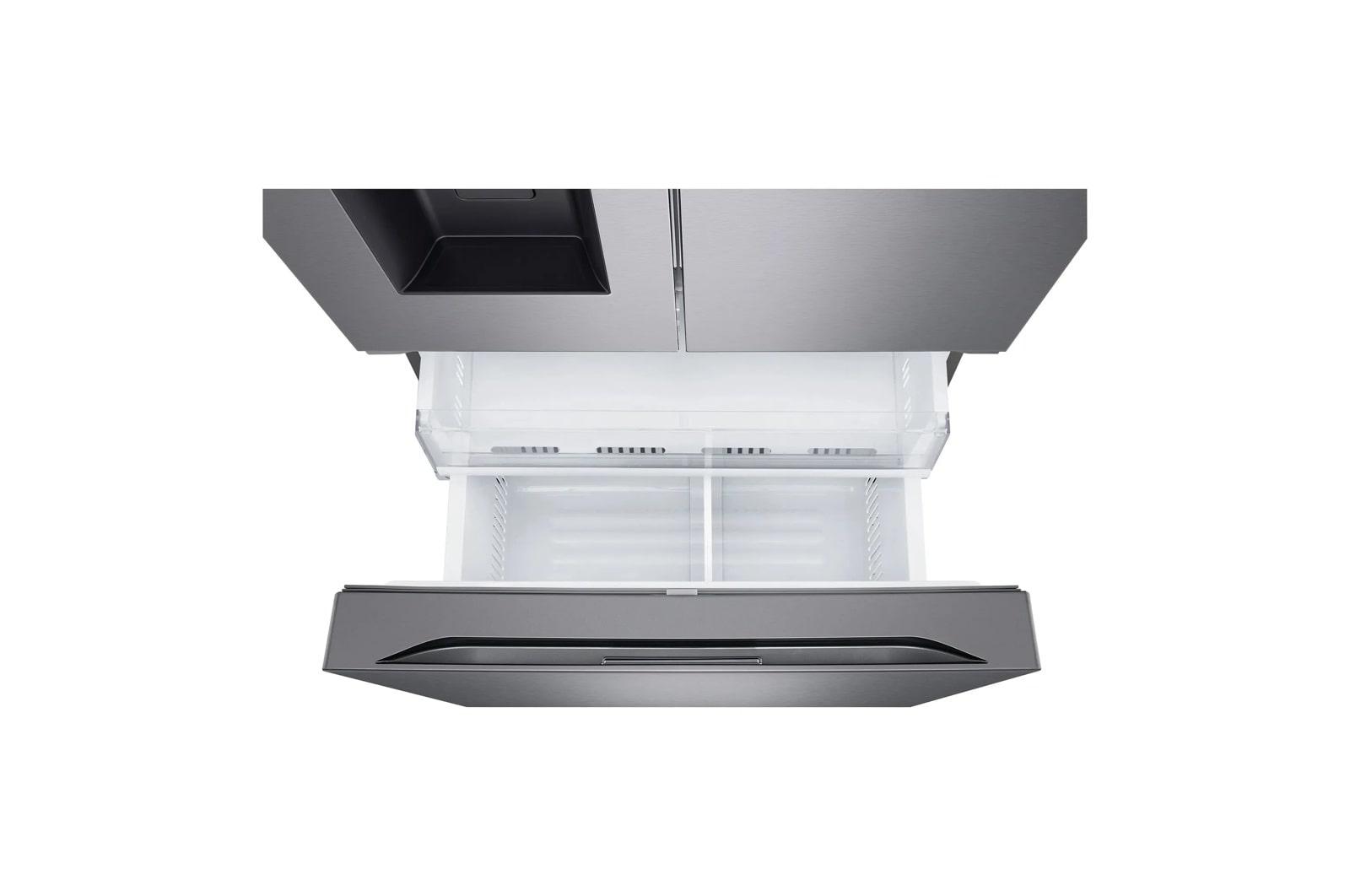 Lg LF26C6230V 26 Cu. Ft. Counter Depth Max 3-Door French Door Refrigerator With Ice And Water Dispenser