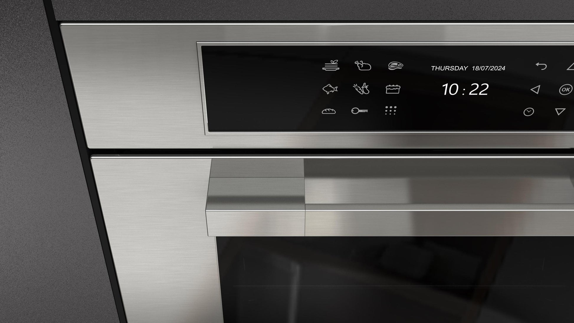 Fulgor Milano F7MSP24S1 24" Touch Control Self-Clean Oven