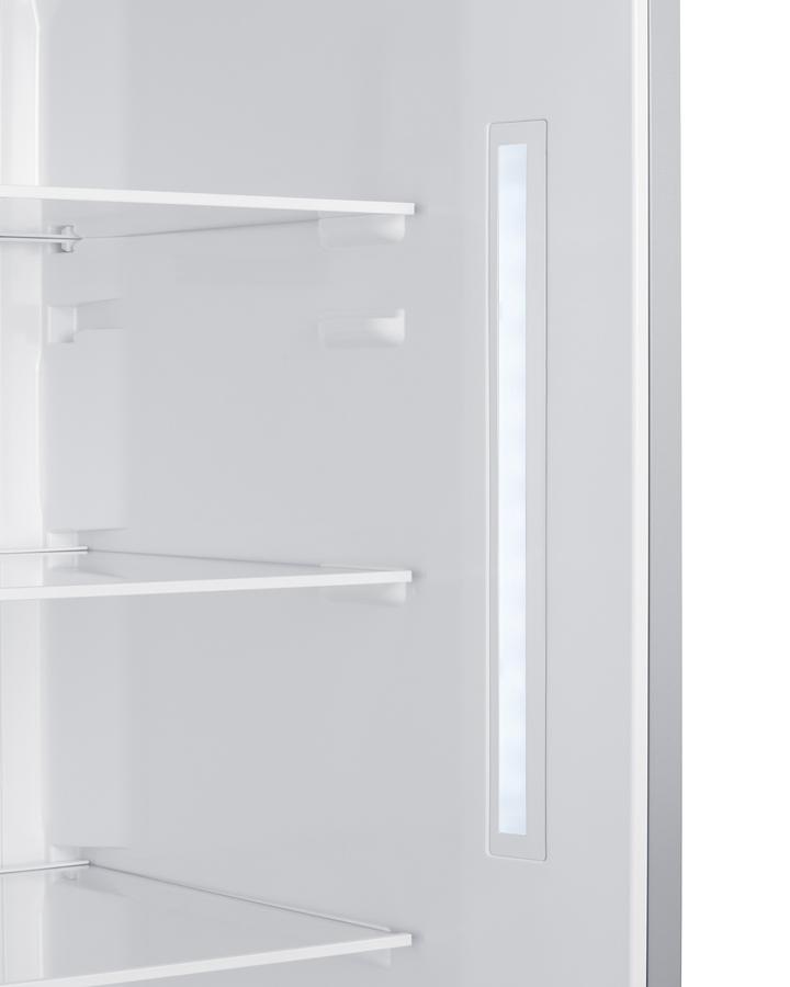 Summit BKRF15SSLHD 28" Wide Top-Mount Refrigerator-Freezer With Nist-Calibrated Thermometers