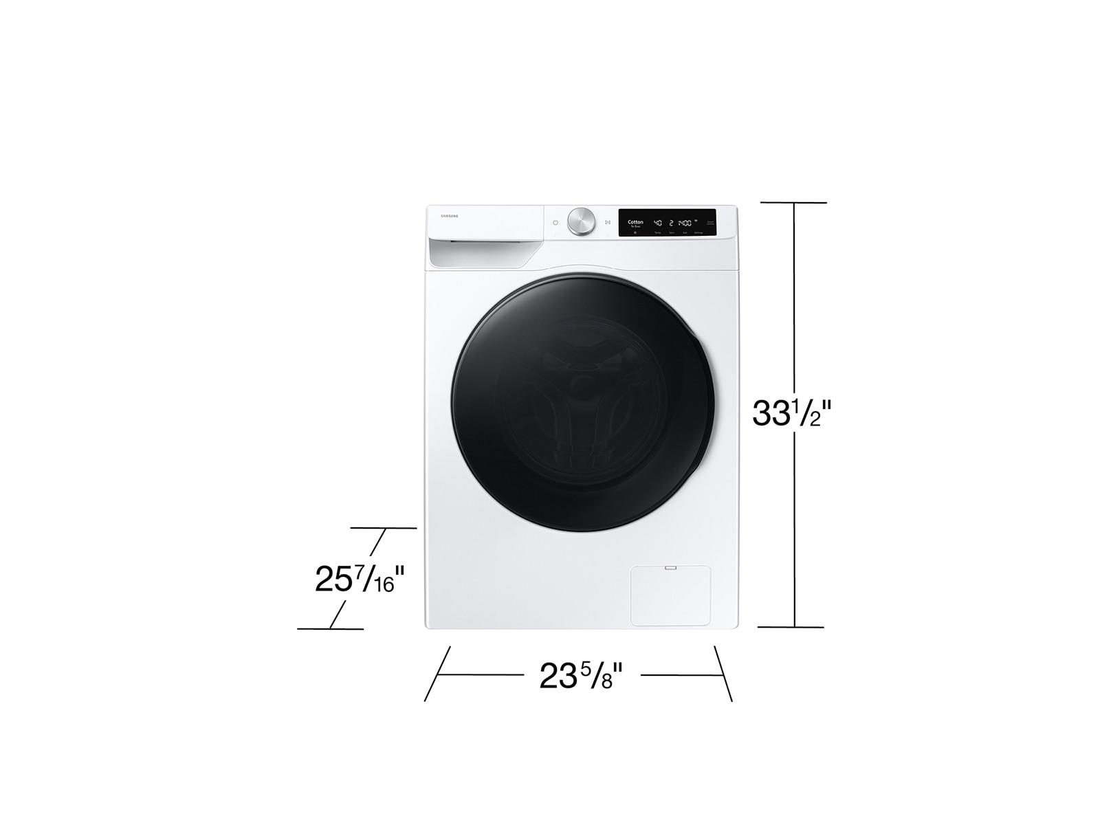 Samsung WW25FG6B34BE Compact Front Load Washer Wi-Fi Connectivity Super Speed Wash 2.5 Cu.Ft.