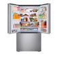 Lg LF26C6230V 26 Cu. Ft. Counter Depth Max 3-Door French Door Refrigerator With Ice And Water Dispenser