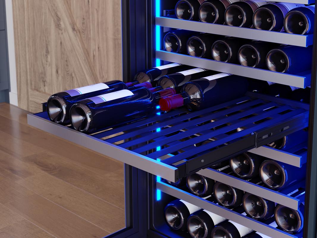Zephyr PRW24F01CG 24" Full Size Single Zone Wine Cooler