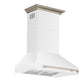 Forno FRHWM509536WHT Forno Aria 36 Inch Wall-Mounted Range Hood In White