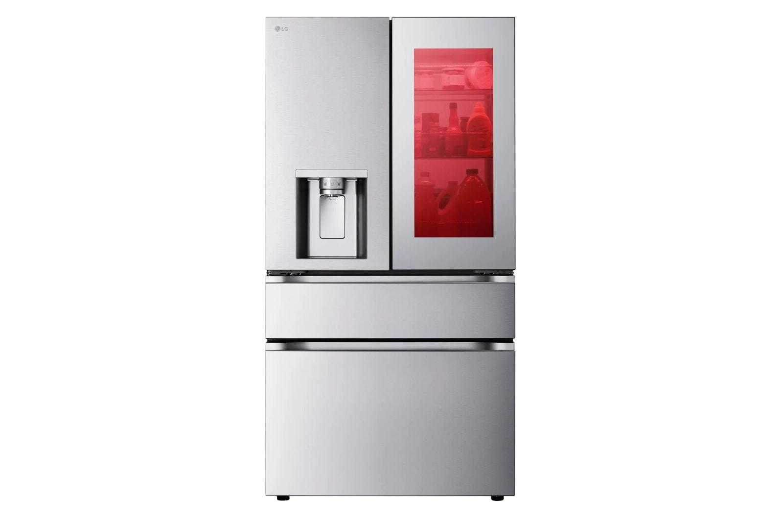 Lg LF29S9775S 29 Cu. Ft. Standard-Depth Max™ 4-Door French Door Refrigerator With Mirror Instaview® Mycolor™ And Mini Craft Ice™