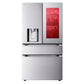 Lg LF29S9775S 29 Cu. Ft. Standard-Depth Max™ 4-Door French Door Refrigerator With Mirror Instaview® Mycolor™ And Mini Craft Ice™