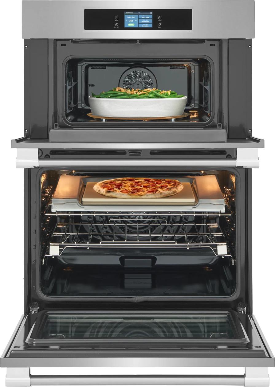 Frigidaire PCWM3085AF 30" Microwave Combination Wall Oven With Stone-Baked Pizza Mode