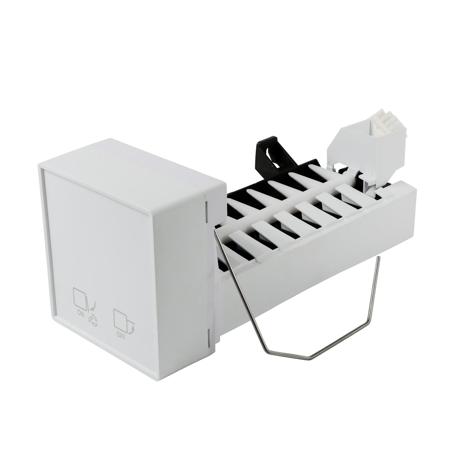 Avanti AIMKSL1821 Avanti Automatic Ice Maker Kit, Space-Saving Design For Avff146Dlj, Avff18Dlj, Avff21Dlj & Avff24Dlj Refrigerators, 5.5 Lbs. Daily Half-Moon Ice Production, Includes 11-Lb. Storage Bin (Aimksl1821)