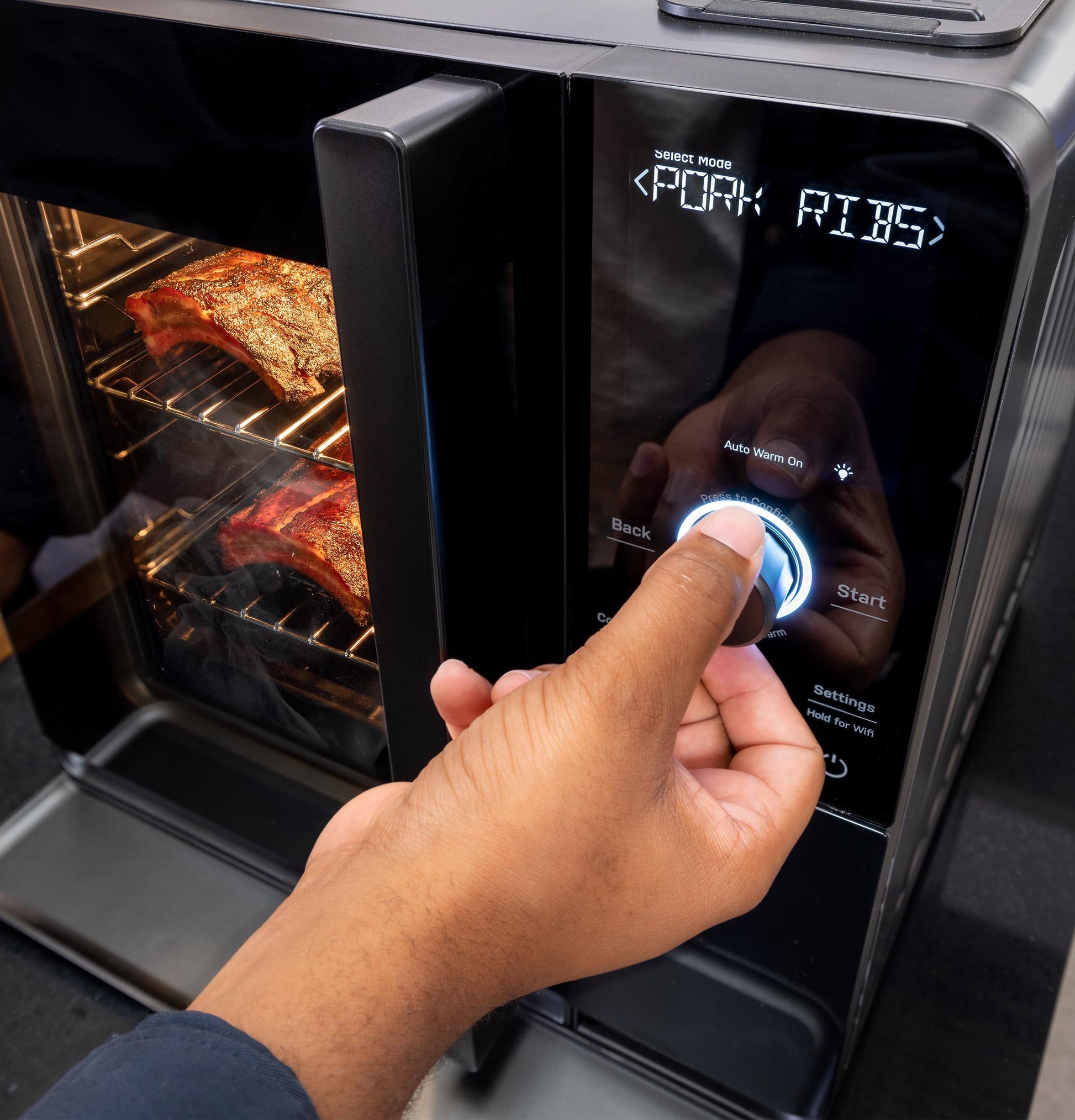 Ge Appliances P9SBAAS6VBB Ge Profile™ Smart Indoor Smoker