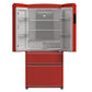 Forno FFFFD179133RED Forno Luigi 33-Inch French Door Refrigerator, 18 Cu.Ft, Red Finish, Handle-Free Design, Energy Star Certified