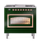 Ilve UN36FNMPEGPLP Ilve Un36Fnmpegplp Nostalgie Ii Noblesse 36