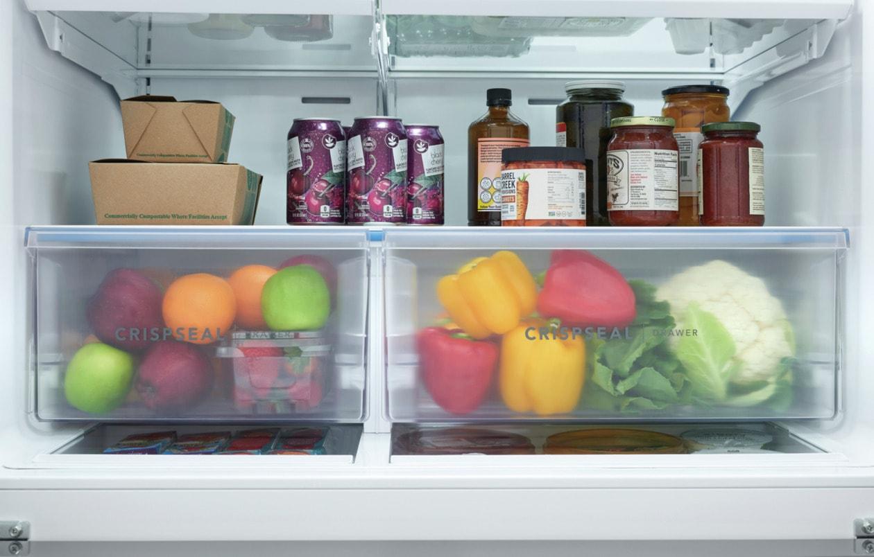 Frigidaire FRMS2733AV 26 Cu. Ft. Standard-Depth 4-Door French Door Refrigerator