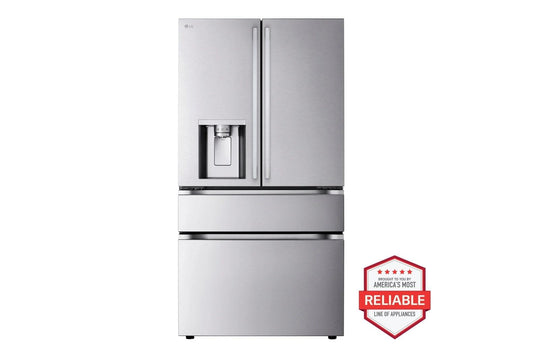 Lg LF29H9730S 29 Cu. Ft. Standard-Depth Max™ 4-Door French Door Refrigerator With Mini Craft Ice™ And Full-Convert Drawer™