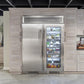 True Caliber TR30FRZLSSIMC 30 Inch Freezer Column - Door: Solid Stainless, Ice Maker: Yes - Stainless Steel Finish, Stainless Steel Hardware, Left Hinge