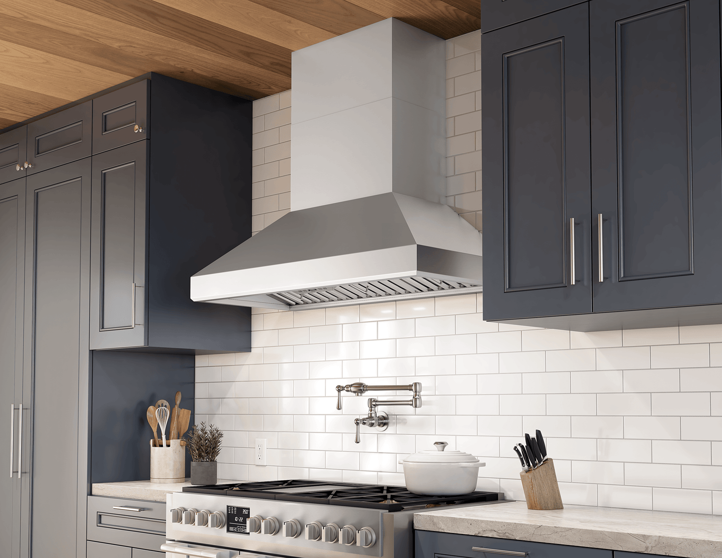 Zephyr AK7648CS Titan Wall, 48In, Ss, Truhue