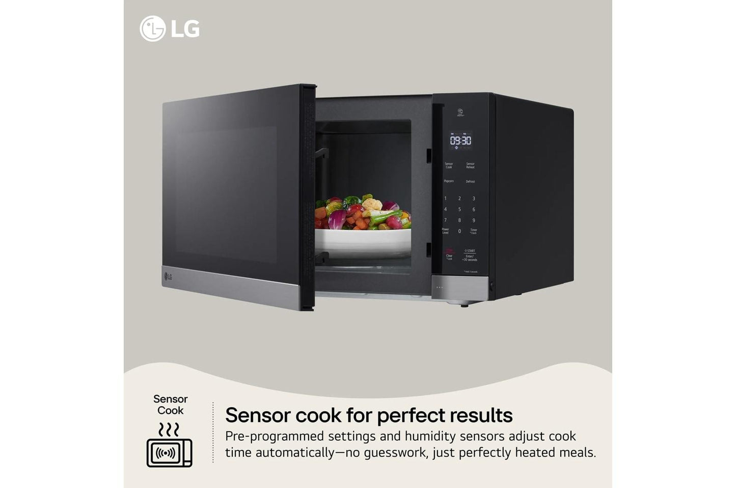 Lg MVEL2035Z 2.2 Cu. Ft. Wi-Fi Enabled Over-The-Range Microwave Oven With Easyclean®