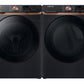 Samsung F1668783396714 Extra Large Capacity Smart Front Load Washer And Electric Dryer Set With Super Speed Wash, Steam Sanitize+, And Sensor Dry In Brushed Black