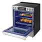 Lg LSIU6339XE Lg Signature 6.3 Cu. Ft. Smart Induction Slide-In Range With Dynamic Probake Convection®, Air Fry, Air Sous Vide, Pizza Mode And Ai Gourmet Camera