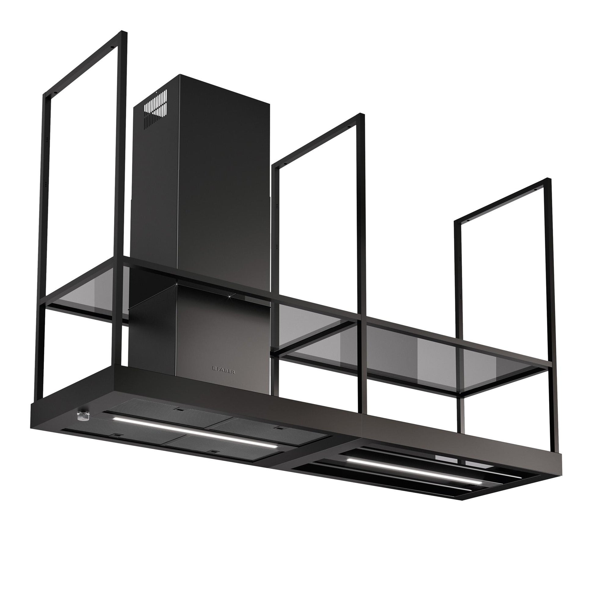 Faber TSHIS70BK600 T-Shelf 70" Matte Black 600 Cfm