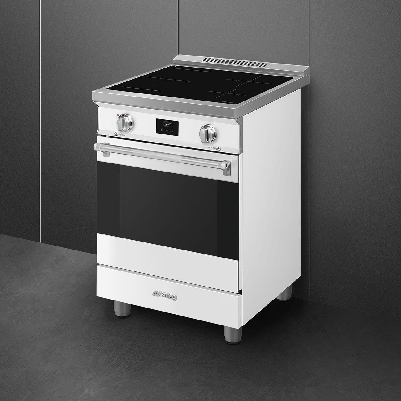 Smeg SPR24UIMMW Smeg Range With Induction Hob 24" Spr24Uimmw
