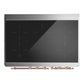 Ilve UMDIB40QNR3MGP Ilve Umdib40Qnr3Mgp Majestic Iii 40 Inch Induction Range With 6 Elements, 3.82 Cu. Ft. Total Oven Capacity (Solid Door, Graphite Matte, Copper)