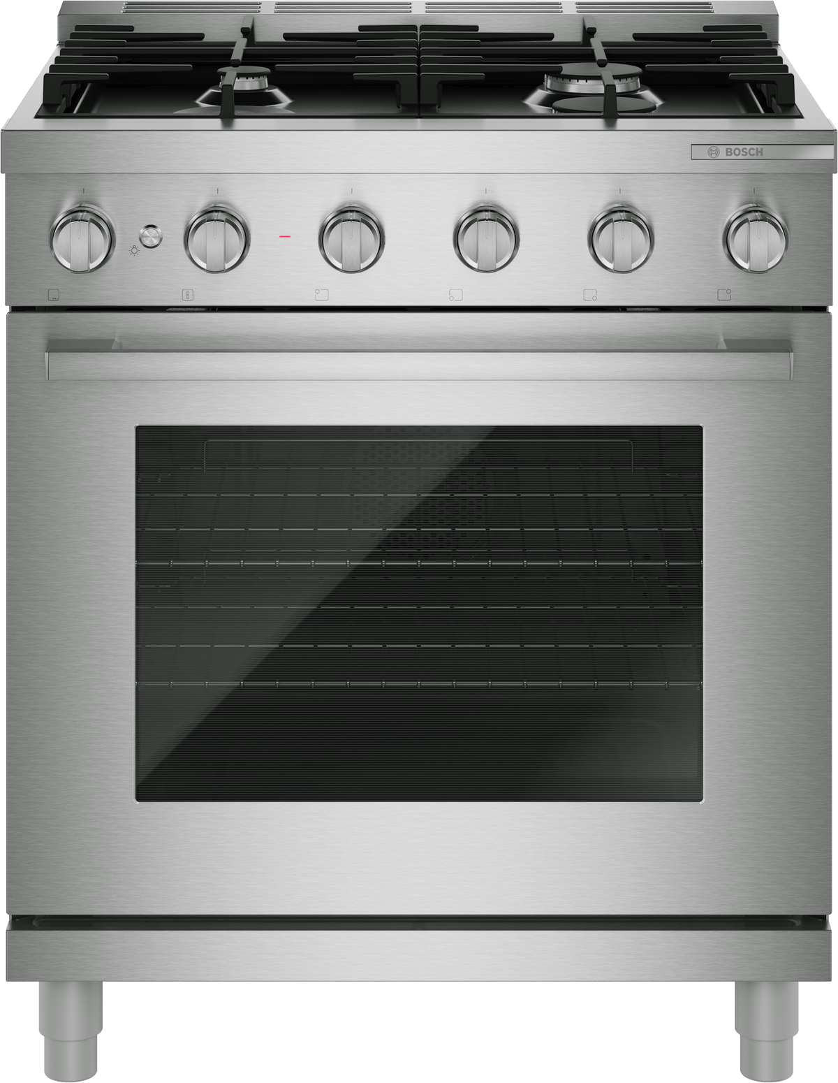 Bosch HDS5057U 500 Series, Dual Fuel Freestanding Range, 30'', Stainless Steel