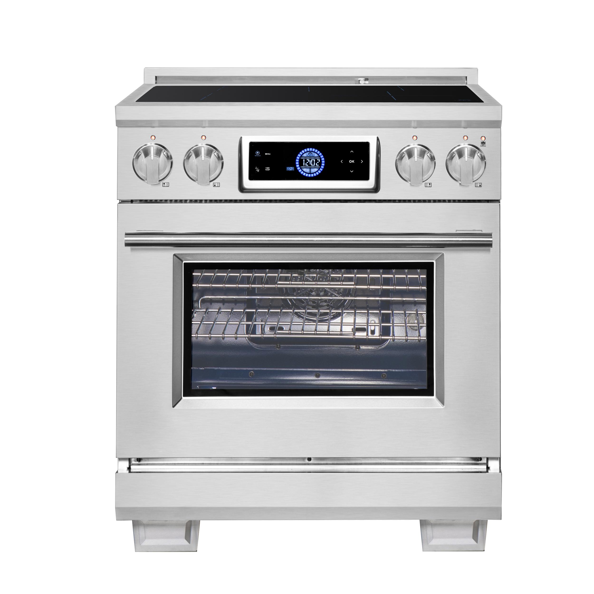 Forno FFSIN096830 Forno Maximus 30 Inch Induction Range With Air Fryer