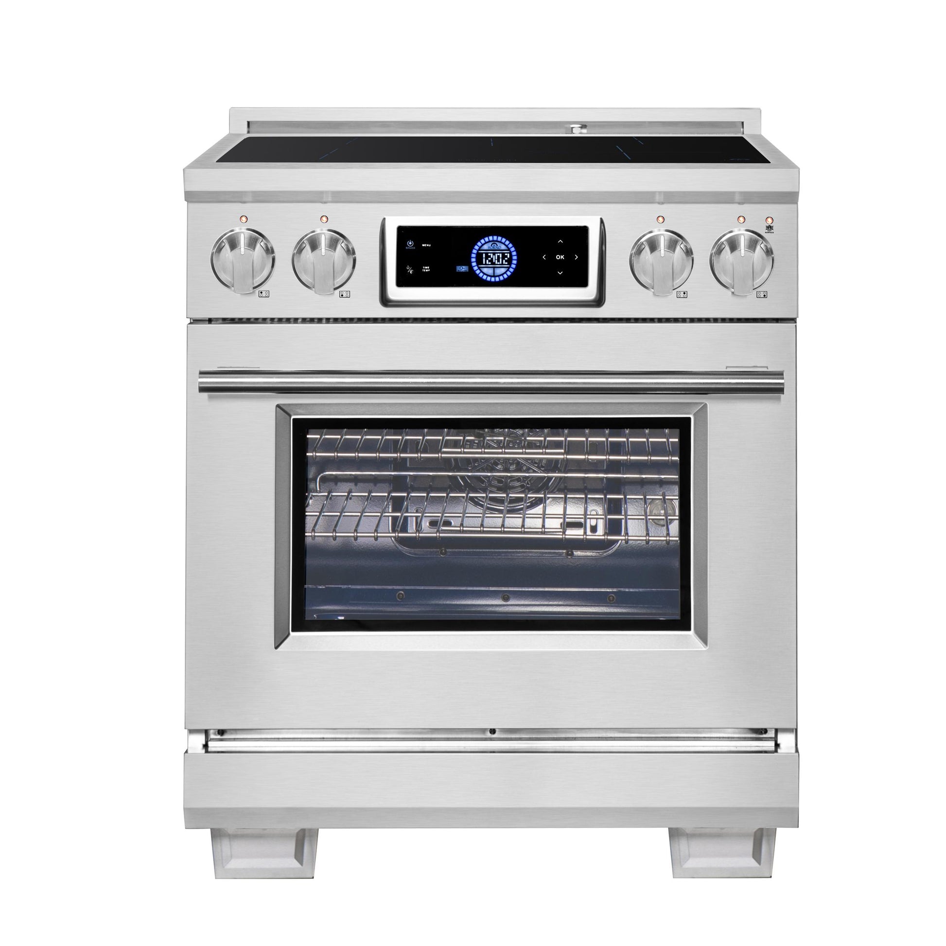 Forno FFSIN096830 Forno Maximus 30 Inch Induction Range With Air Fryer