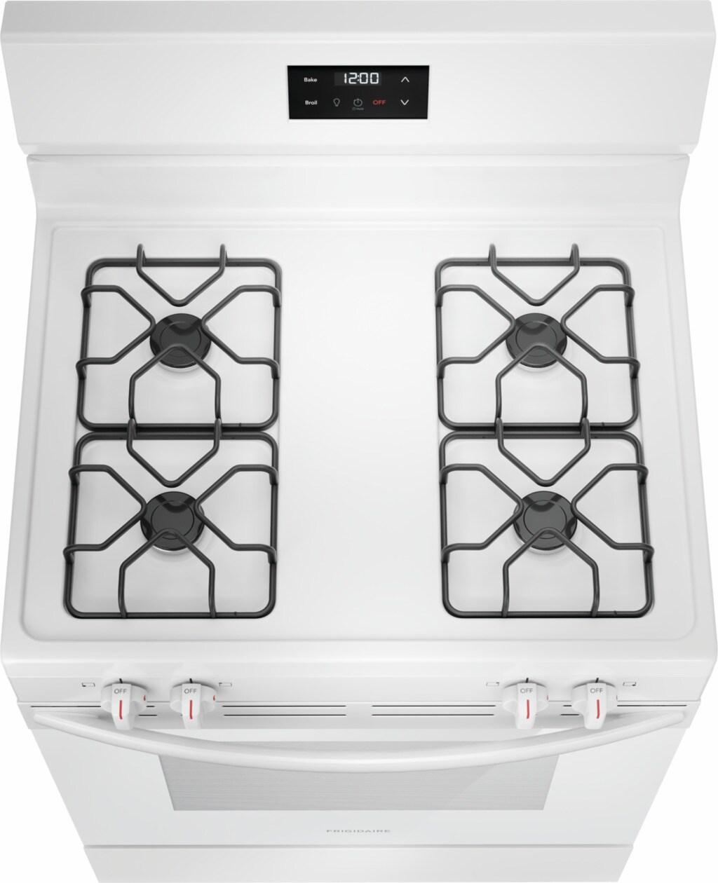 Frigidaire FCRG3051BW Frigidaire 30" Gas Range