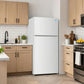 Avanti AVFF24DLJM0W Avanti Maxxspace Insulation™ Technology Garage-Ready Frost-Free Ice Maker-Ready Refrigerator, 24 Cu. Ft., Energy Star, White (Avff24Dljm0W)