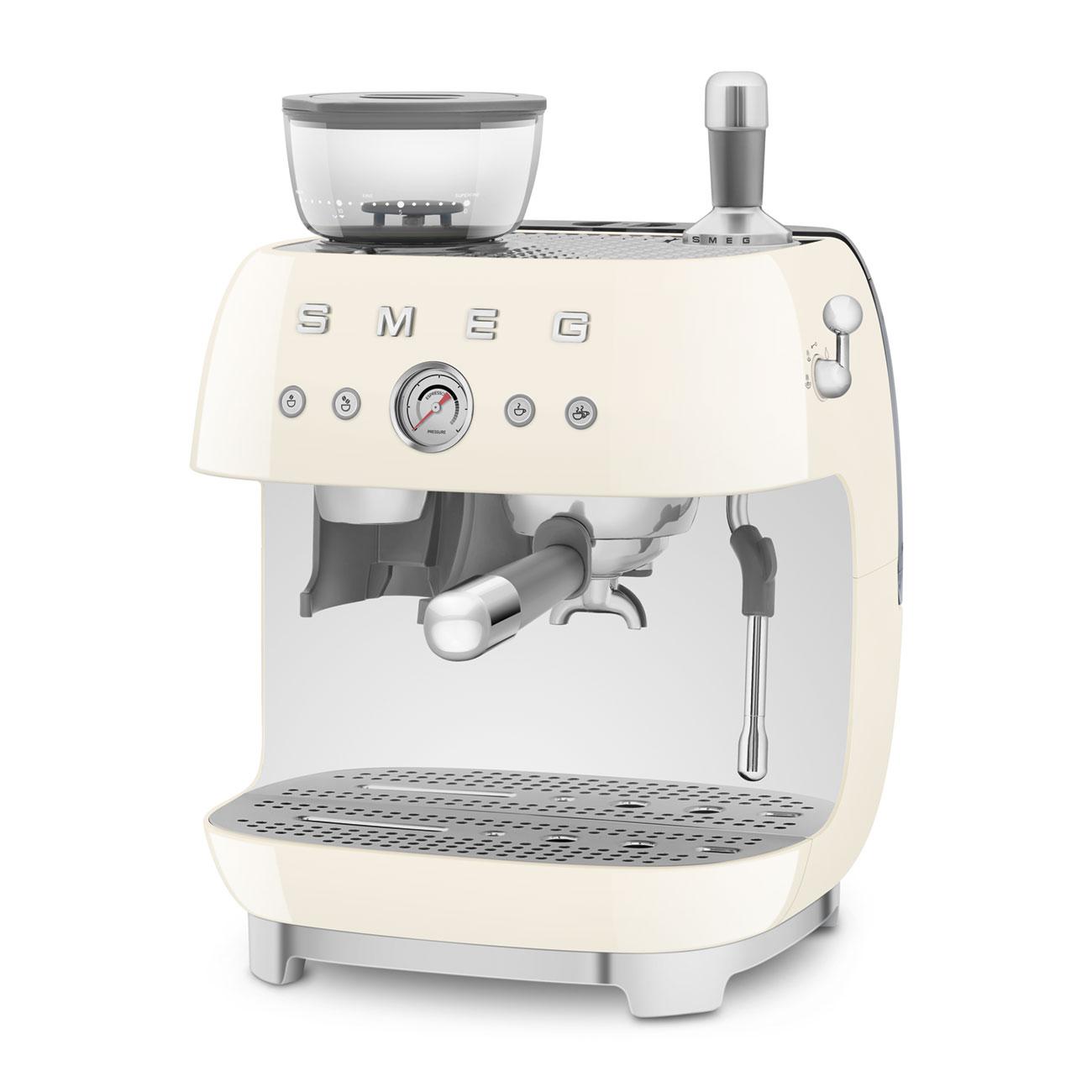 Smeg EGF03CRUS Espresso Coffee Machine Cream Egf03Crus