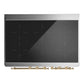 Ilve UMDIB40NR3SSG Ilve Umdib40Nr3Ssg Majestic Iii 40 Inch Induction Range With 6 Elements, 3.82 Cu. Ft. Total Oven Capacity (Triple Glass Door, Stainless Steel, Brass)
